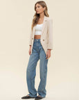 Miah Linen Blend Blazer - Cloth + Cabin