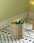Woven Seagrass Hanging Basket - Cloth + Cabin