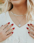 Isabelle Locket Necklace - Cloth + Cabin