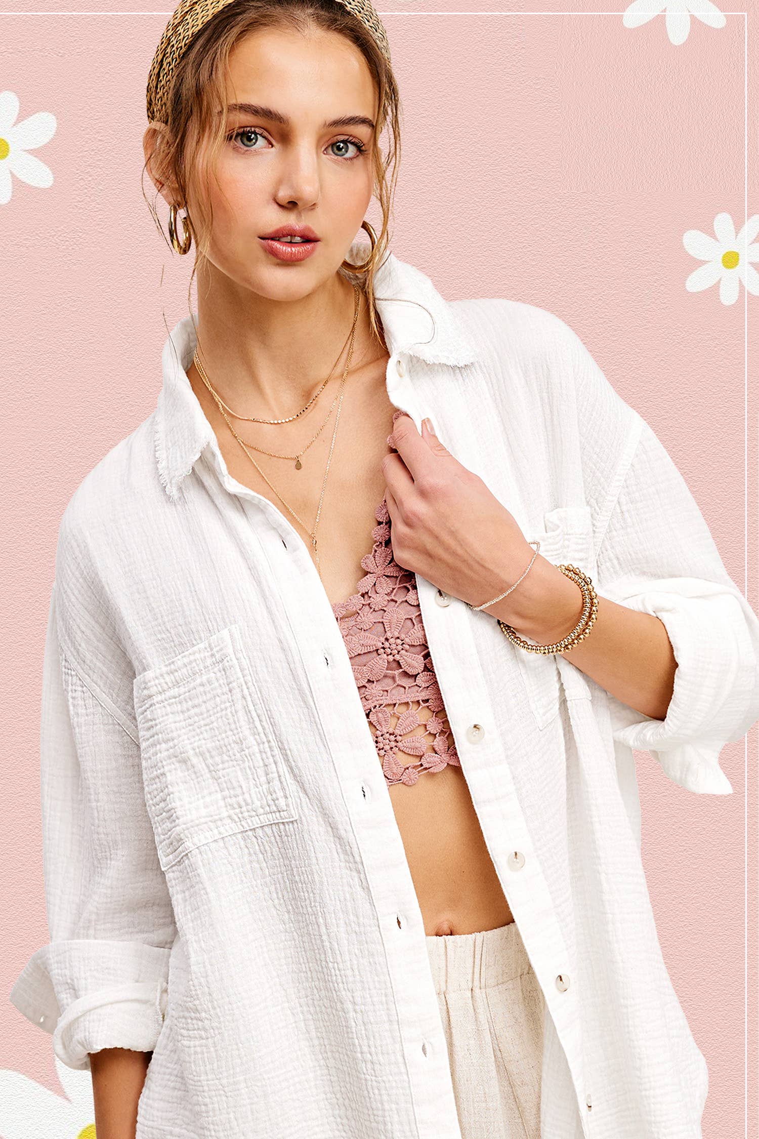 Julianna Button Down Shirt - Cloth + Cabin