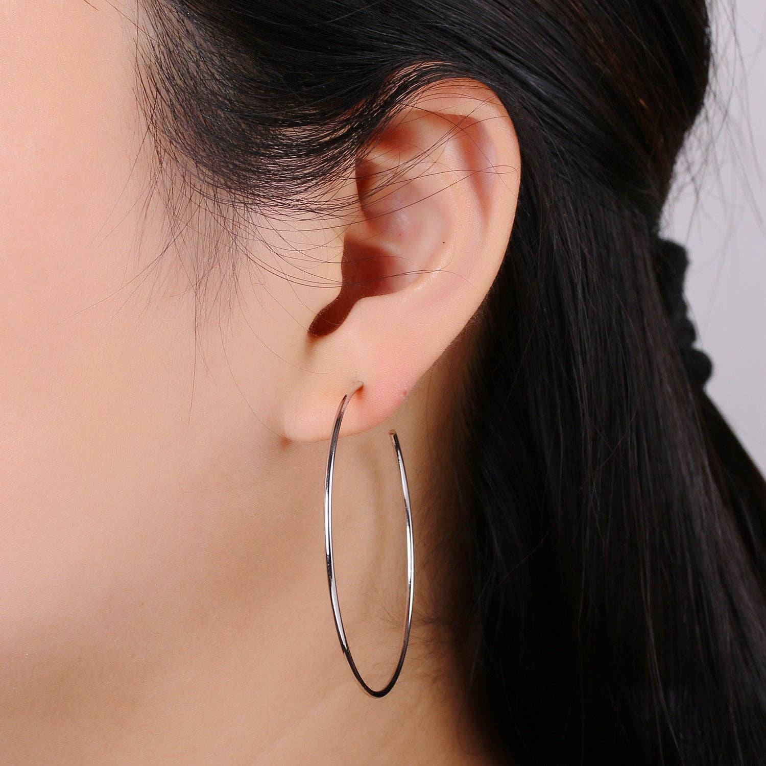 Simple Light Hoops 24K Gold - Cloth + Cabin