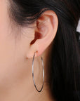 Simple Light Hoops 24K Gold - Cloth + Cabin