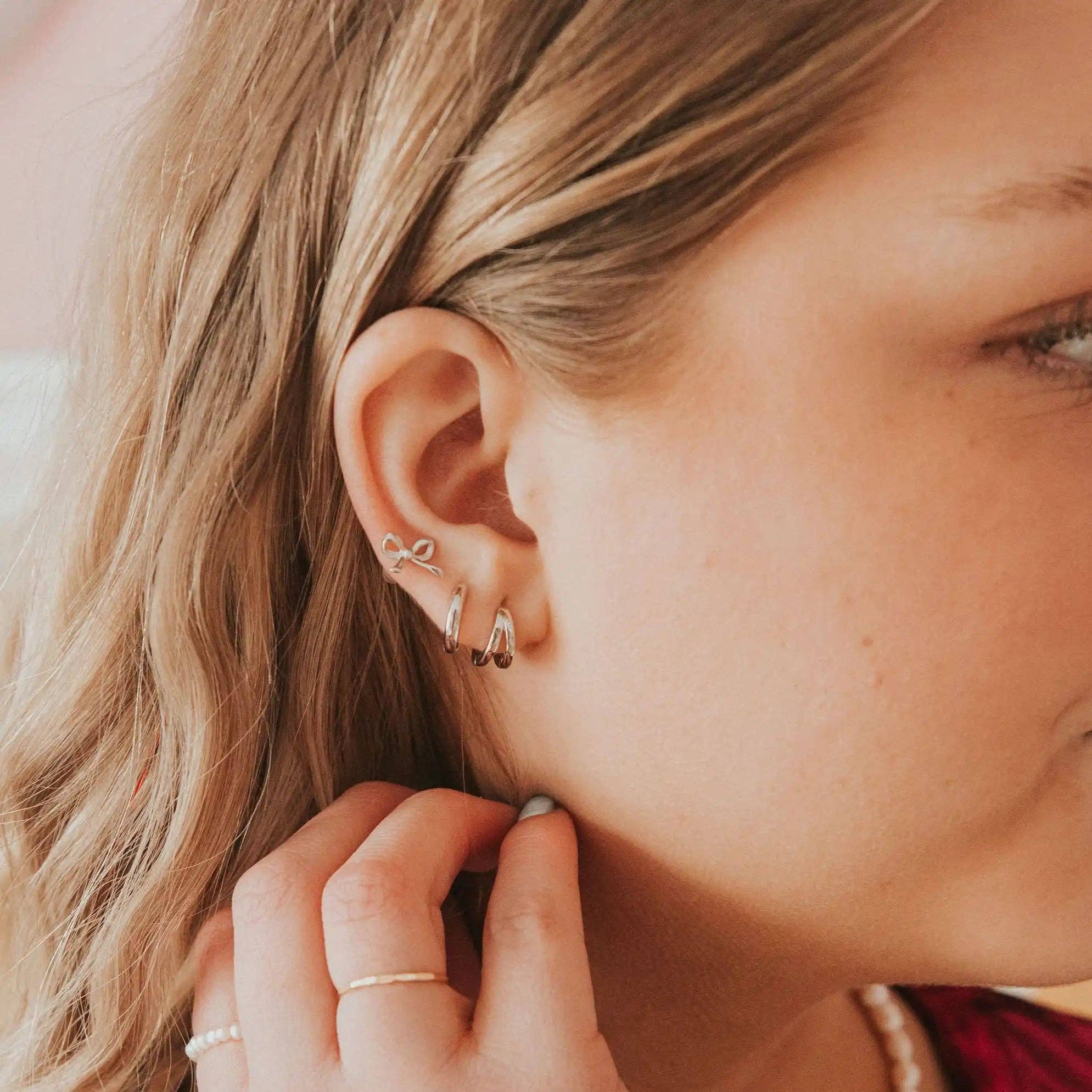 Ella Bow Studs - Cloth + Cabin