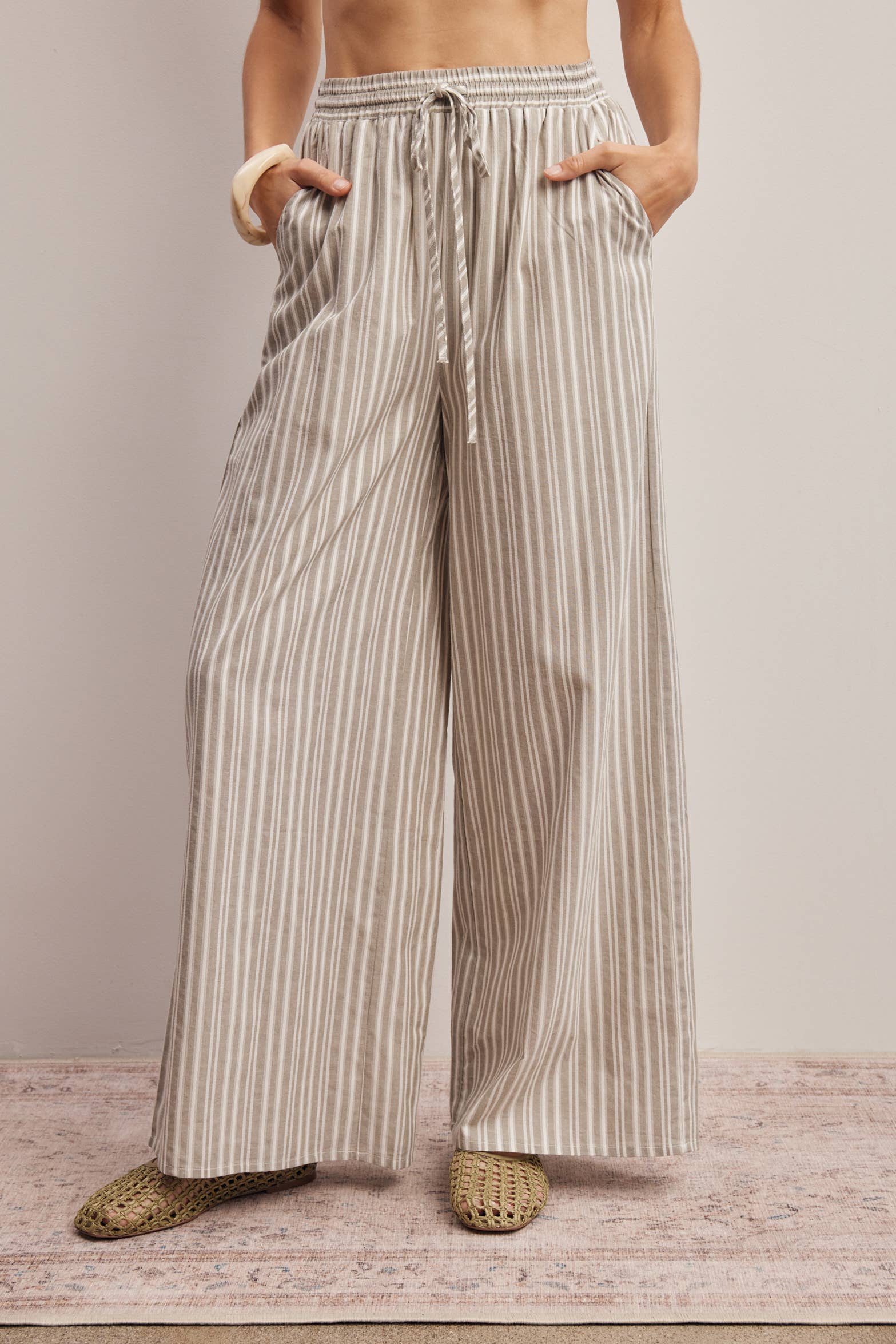 Kayden Striped Pants - Cloth + Cabin