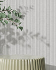 Batik Stripe Peel and Stick Wallpaper - Cloth + Cabin