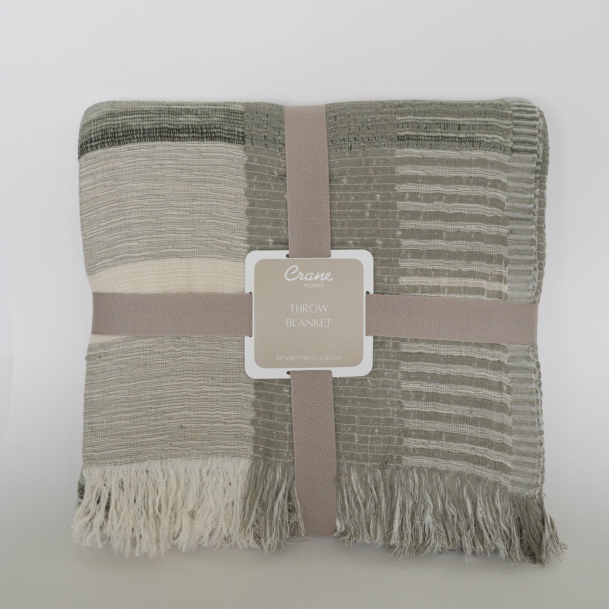Zen Garden Plaid Throw Blanket - Cloth + Cabin