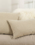 French Knot Design Pillow - Cloth + Cabin