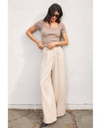 My Go To Wide Leg Trousers - Cloth + Cabin