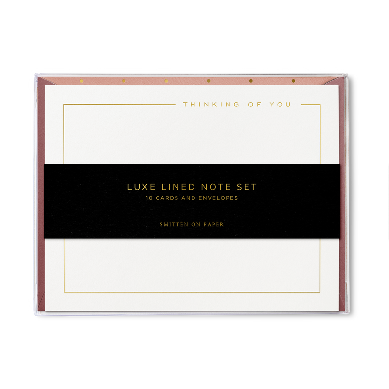 Thinking of You Luxe Lined Note Set