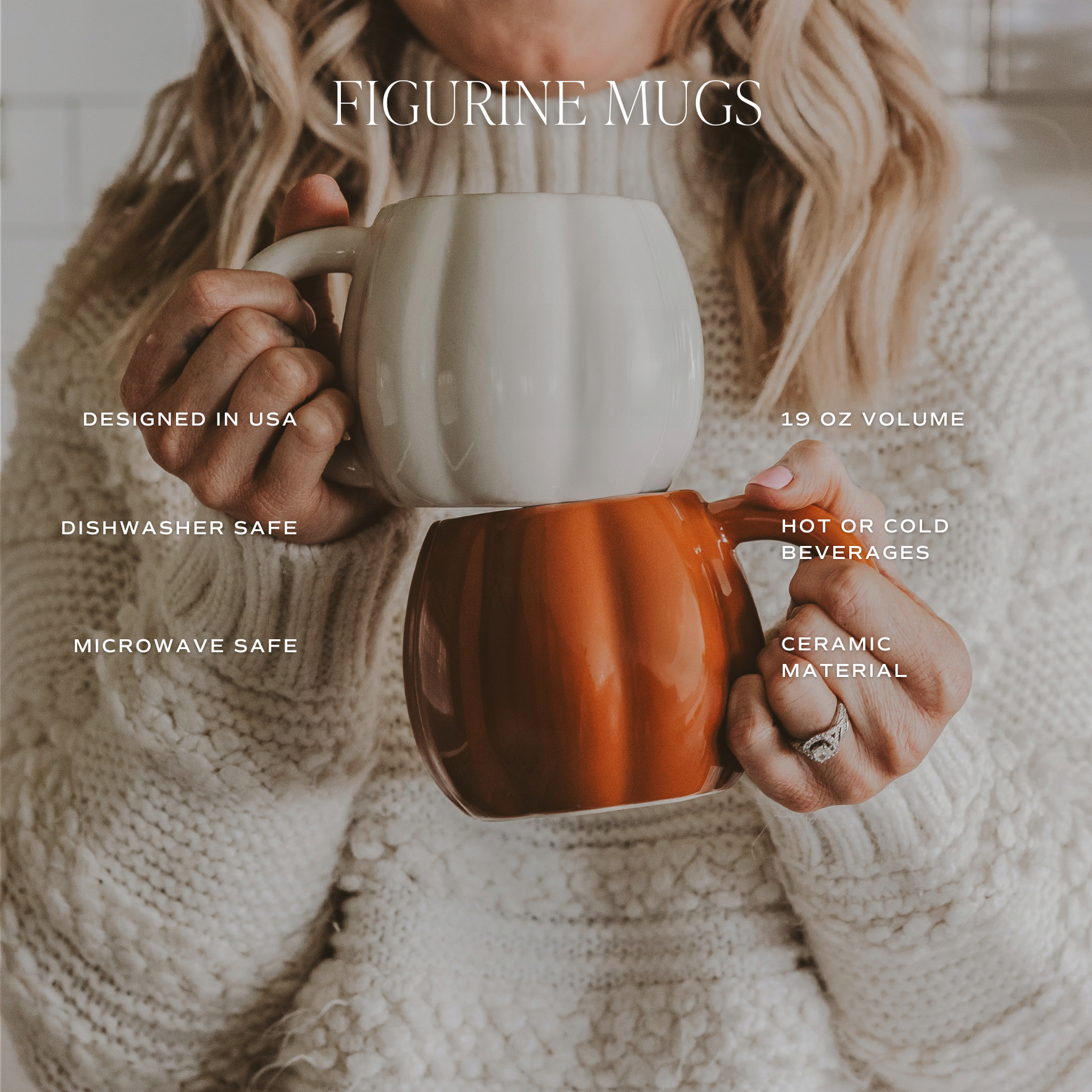 Brown Pumpkin Coffee Mug - Cloth + Cabin