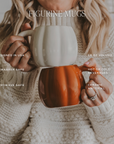Brown Pumpkin Coffee Mug - Cloth + Cabin