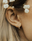 Alice Diamond Hoops - Cloth + Cabin