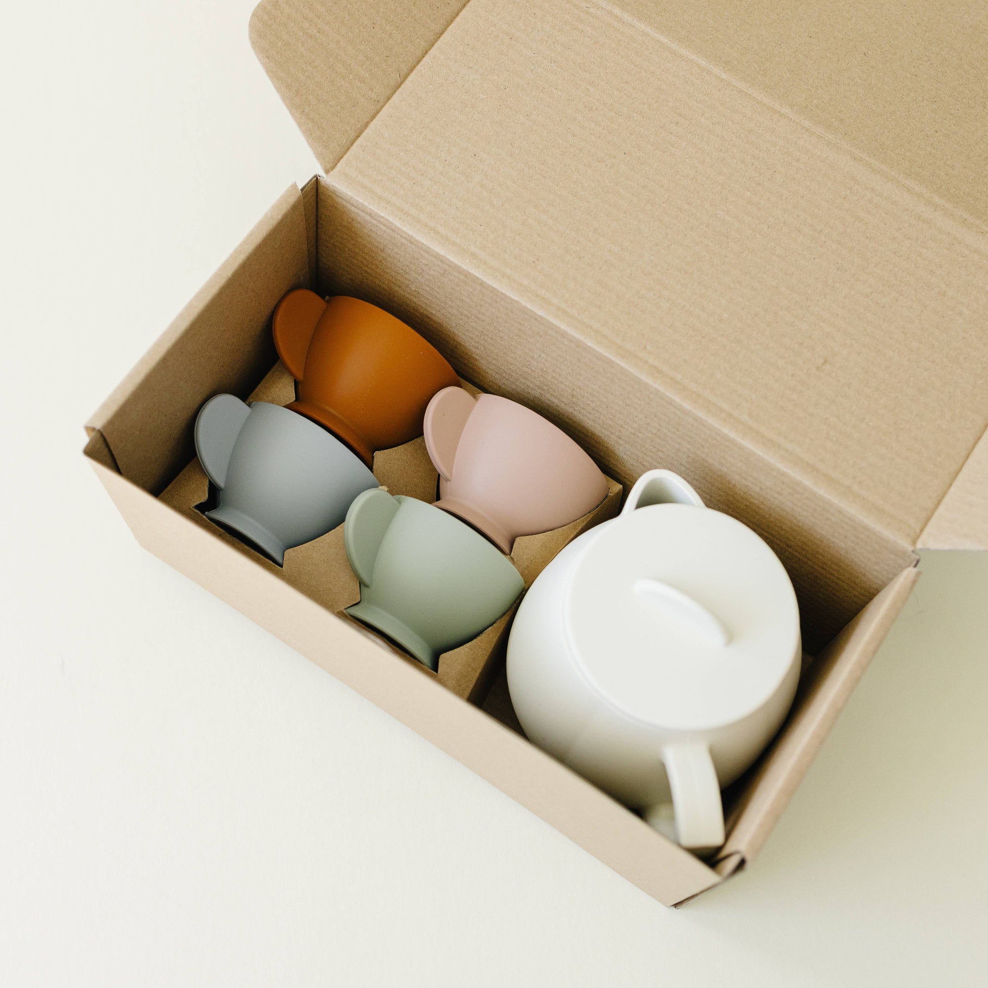 Multi Mix Silicone Tea Play Set