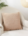 Faux Fur Throw Pillow - Cloth + Cabin