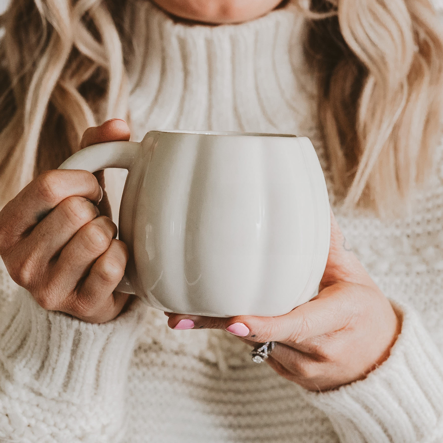 Cream Pumpkin Coffee Mug - Cloth + Cabin
