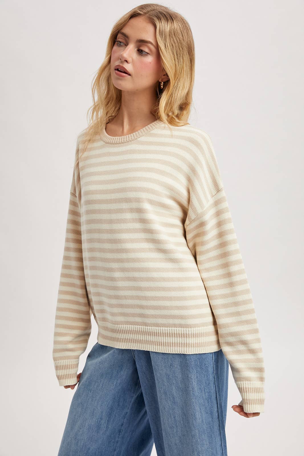 Lexie Drop Shoulder Sweater - Cloth + Cabin