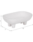 Ceramic Footed Bowl - Cloth + Cabin