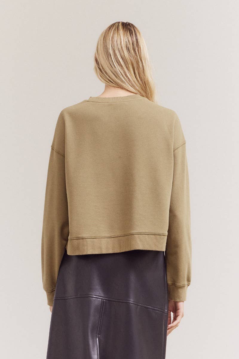 Madilynn Crewneck - Cloth + Cabin