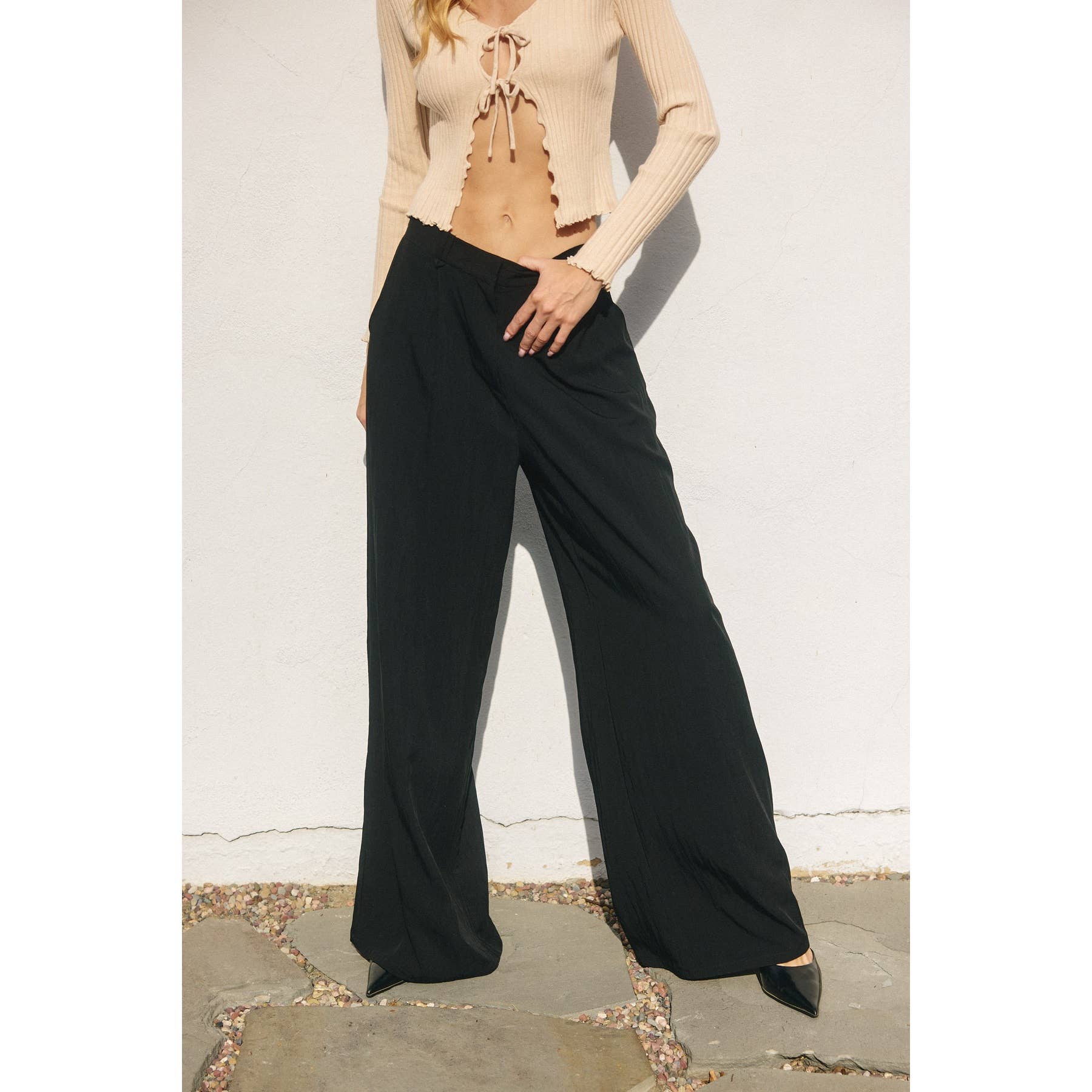 My Go To Wide Leg Trousers - Cloth + Cabin