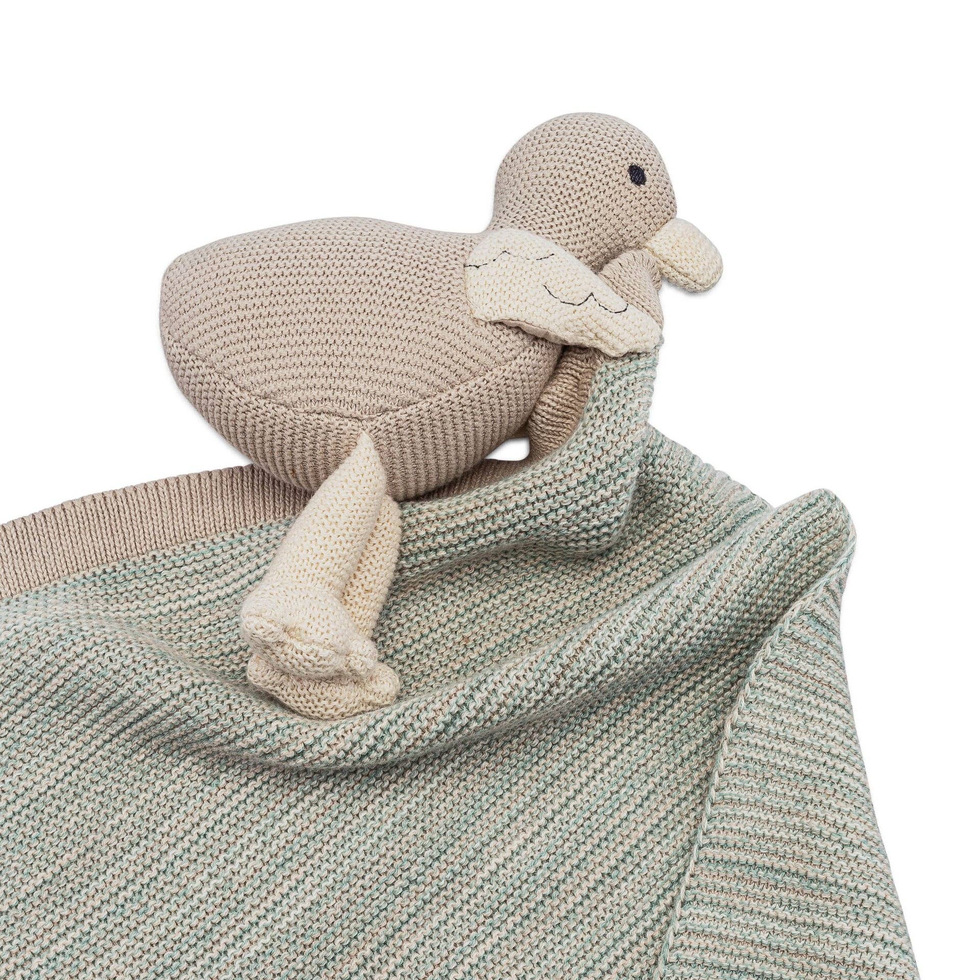 Georgie Goose Baby Lovie Security Blanket