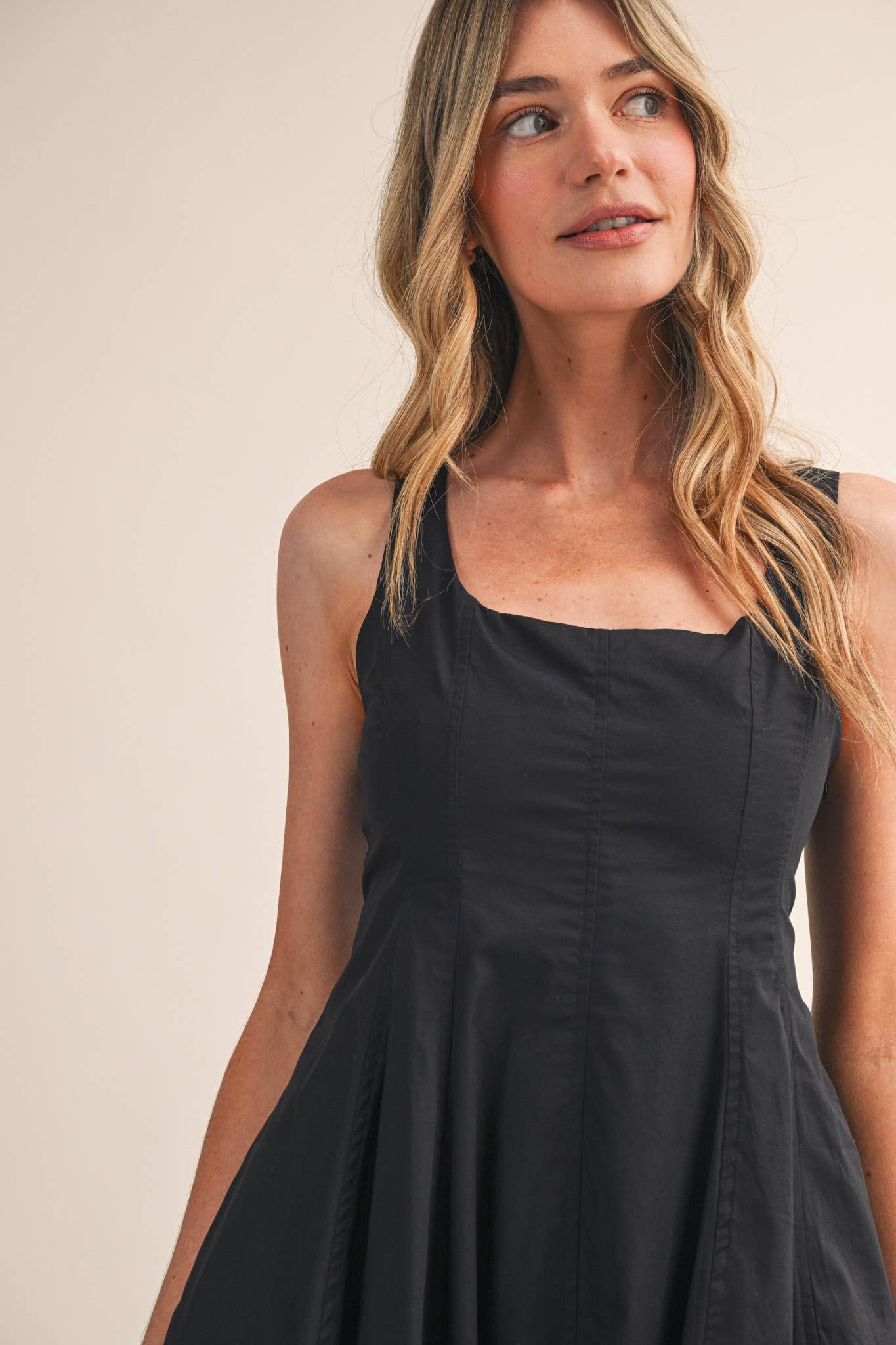 TULIP HEM MIDI DRESS MDR4596 - Cloth + Cabin