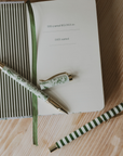 Green Floral Metal Pen Set - Cloth + Cabin