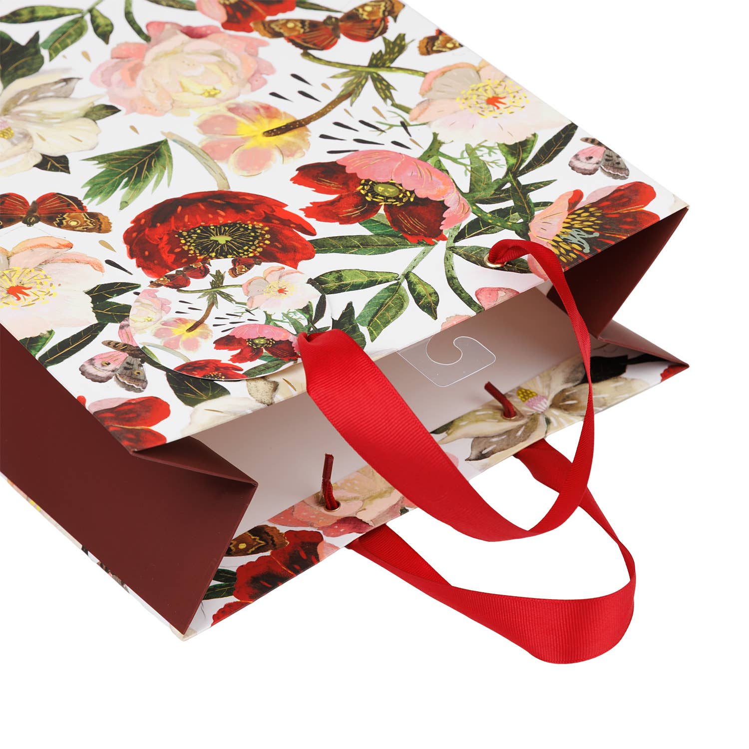 Medium Gift Bag - Peonies - Cloth + Cabin