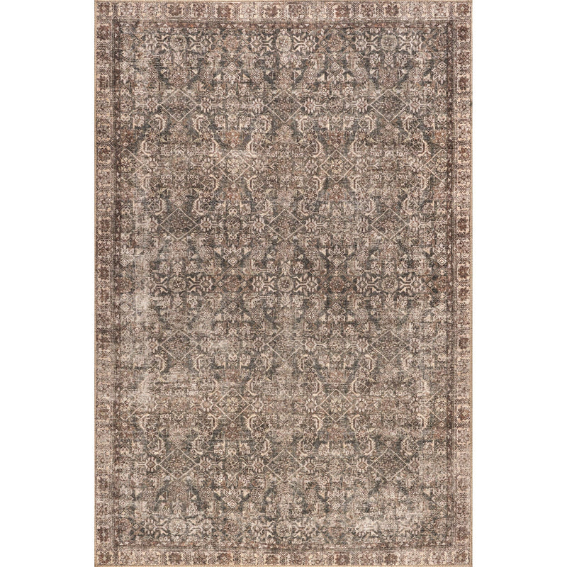 4X6 Brown - Calianna Traditional Vintage Medallion