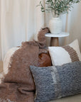 Forest Path Decor Pillow - Cloth + Cabin