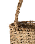 Woven Seagrass Hanging Basket - Cloth + Cabin