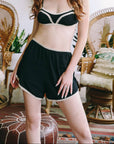 Susie Retro French Lace Trim Shorts - Cloth + Cabin