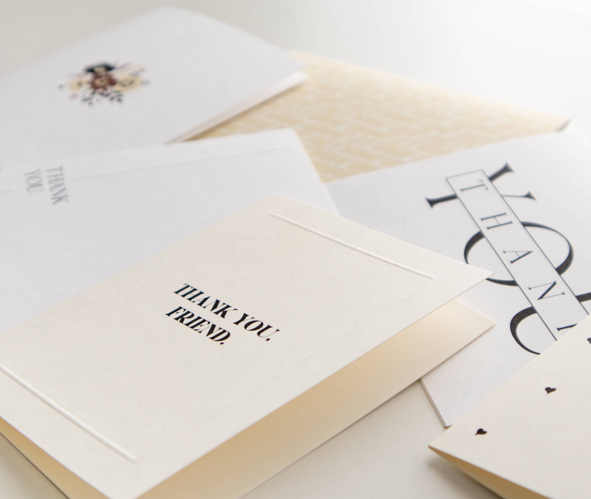 Thank You Friend Card - Cloth + Cabin