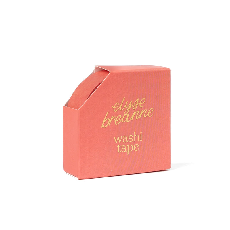 Coral Washi Tape - Cloth + Cabin