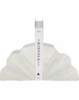 Marble Fluted Bookends / Set of 2 - Cloth + Cabin