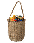 Woven Seagrass Hanging Basket - Cloth + Cabin