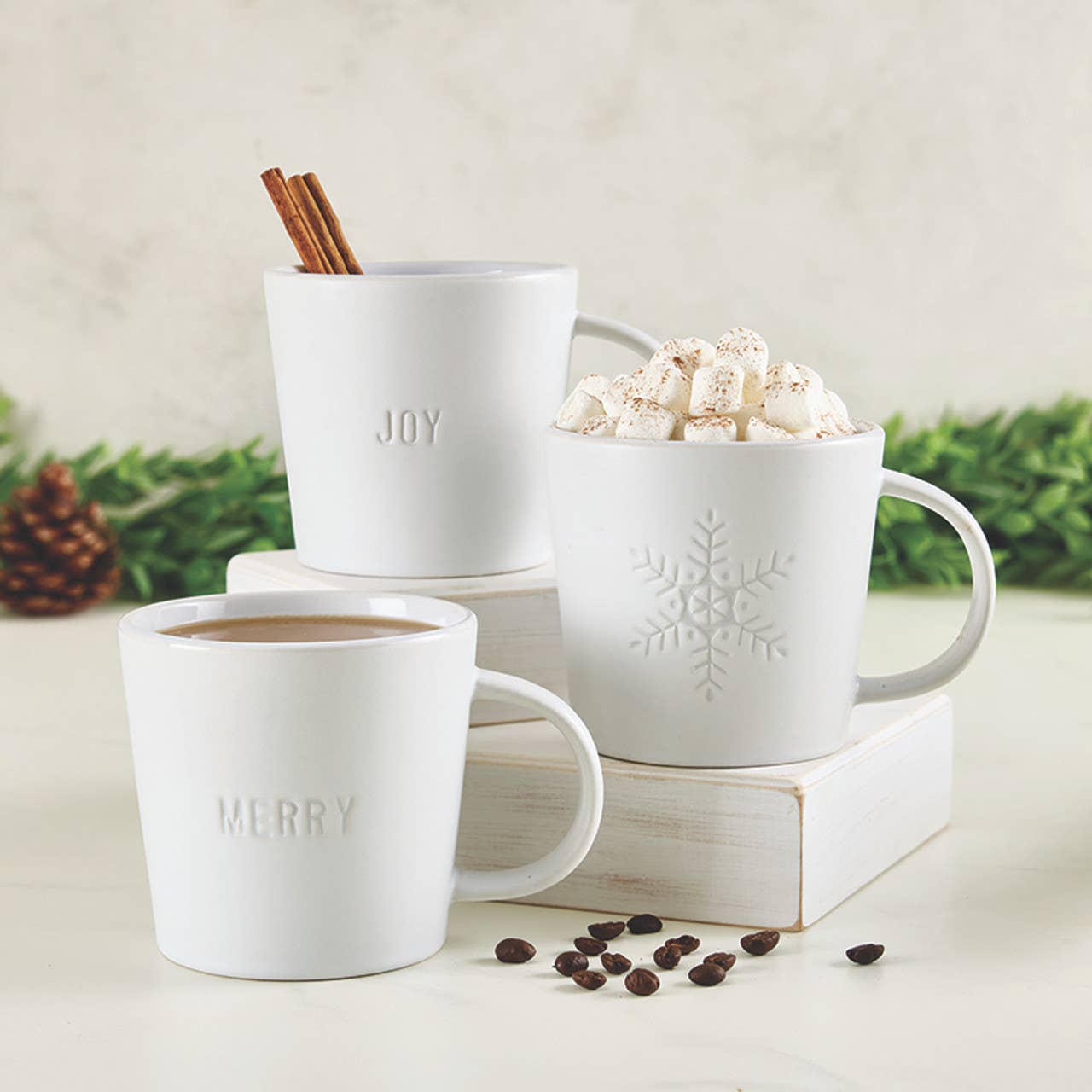 Merry Ceramic Mug - Cloth + Cabin