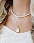 Isabelle Locket Necklace - Cloth + Cabin