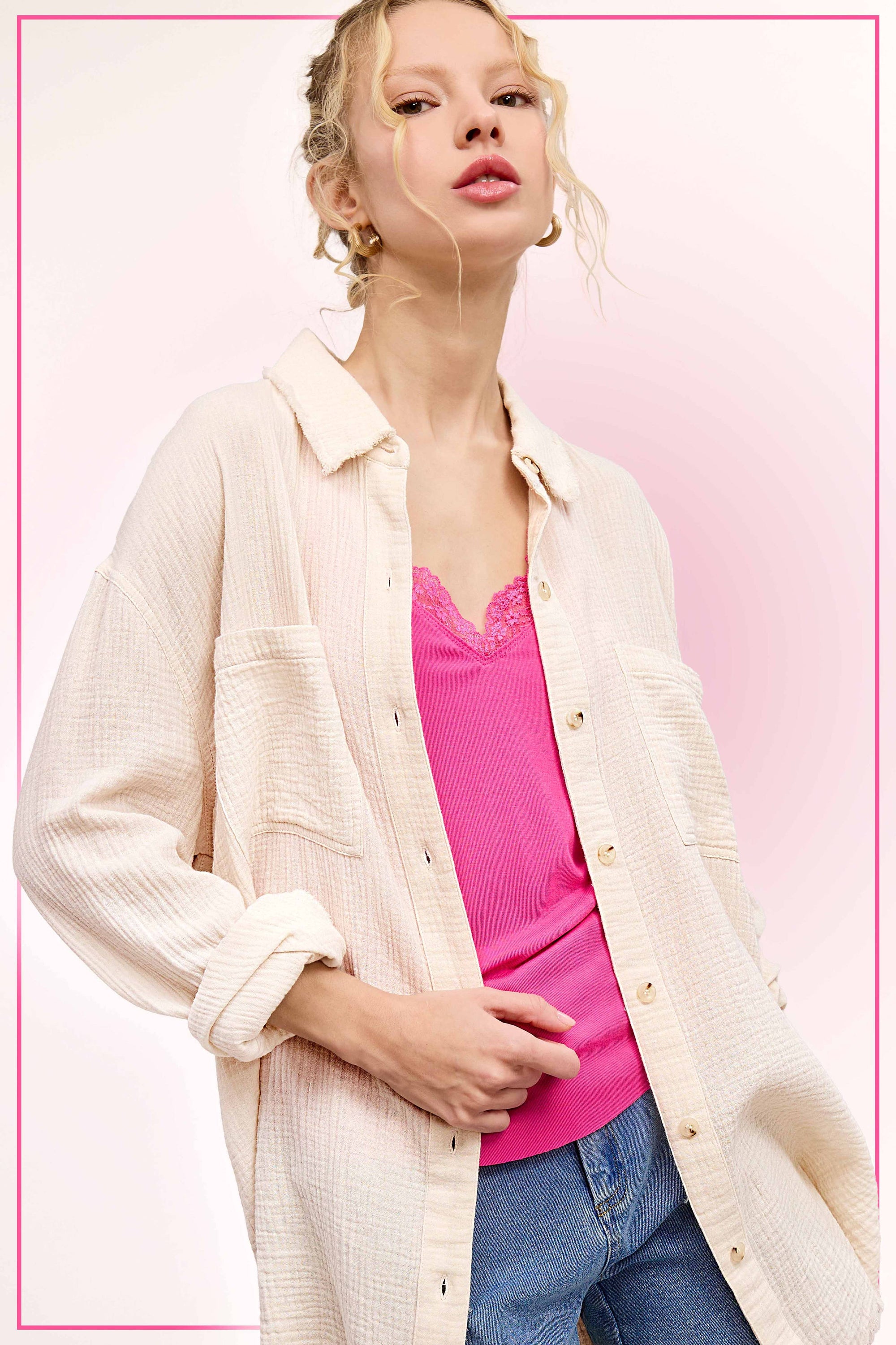 Julianna Button Down Shirt - Cloth + Cabin