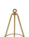Faye Boho Brass Folding Easel Metal