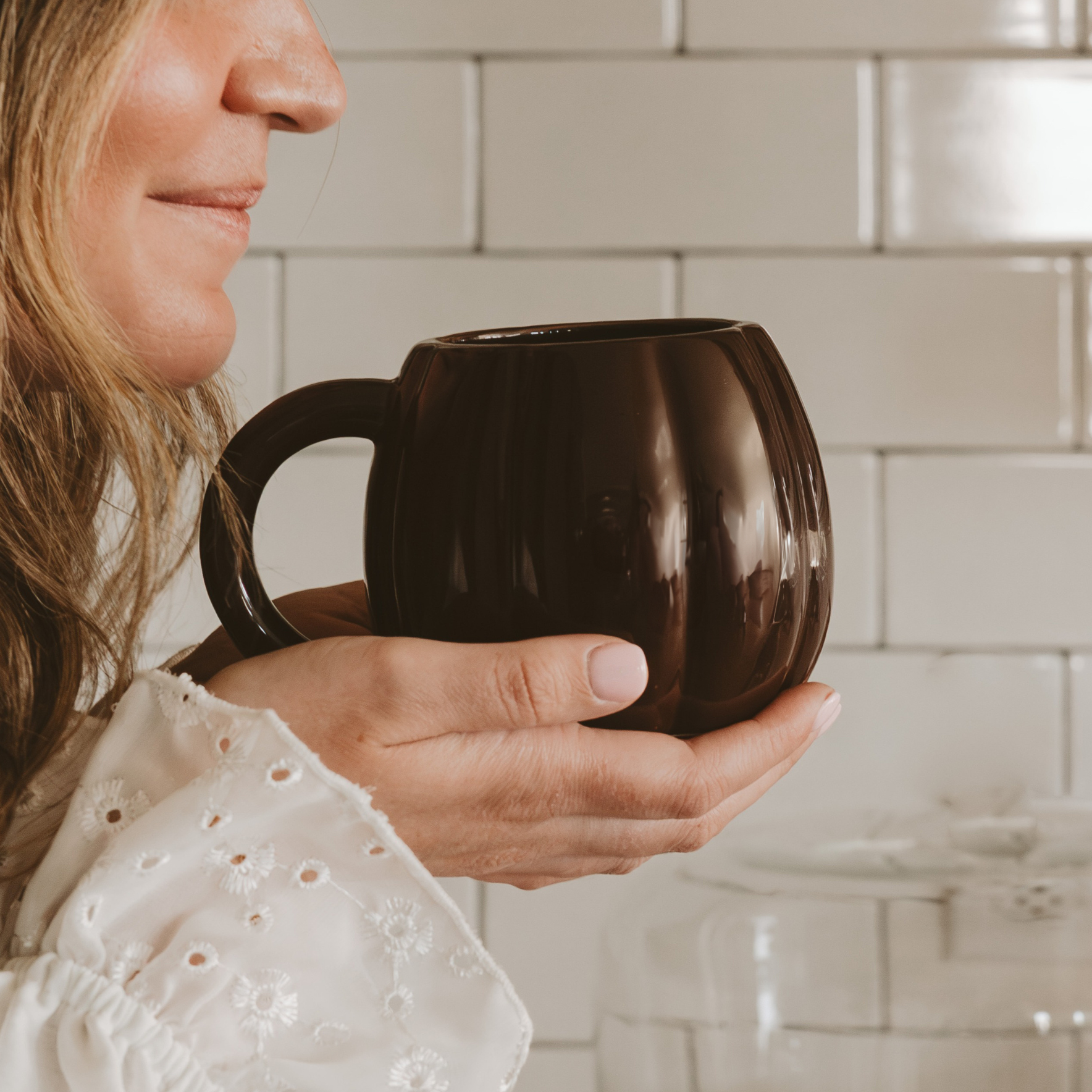Brown Pumpkin Coffee Mug - Cloth + Cabin