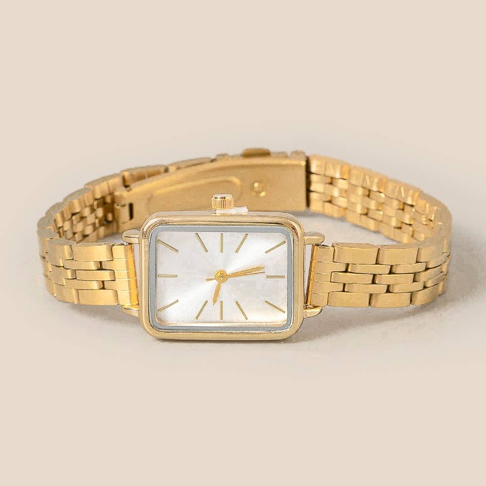 Minimalist Rectangle Watch - Cloth + Cabin