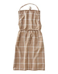 Classic Check Slub Apron - Linen - Cloth + Cabin