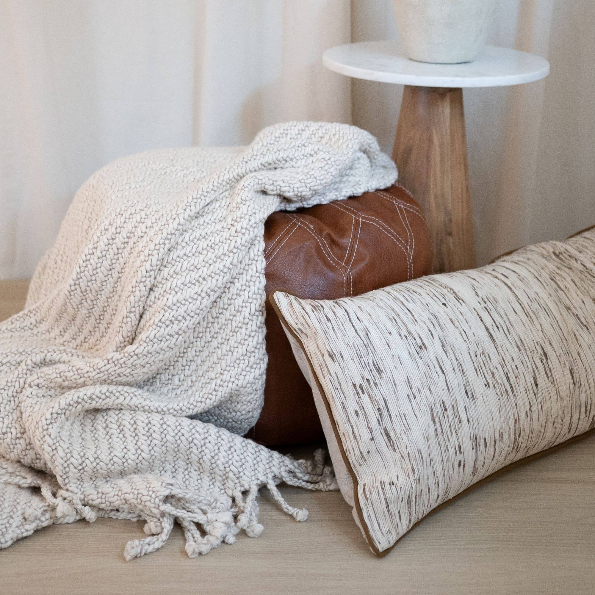 Cloud Knit Chunky Throw Blanket - Cloth + Cabin