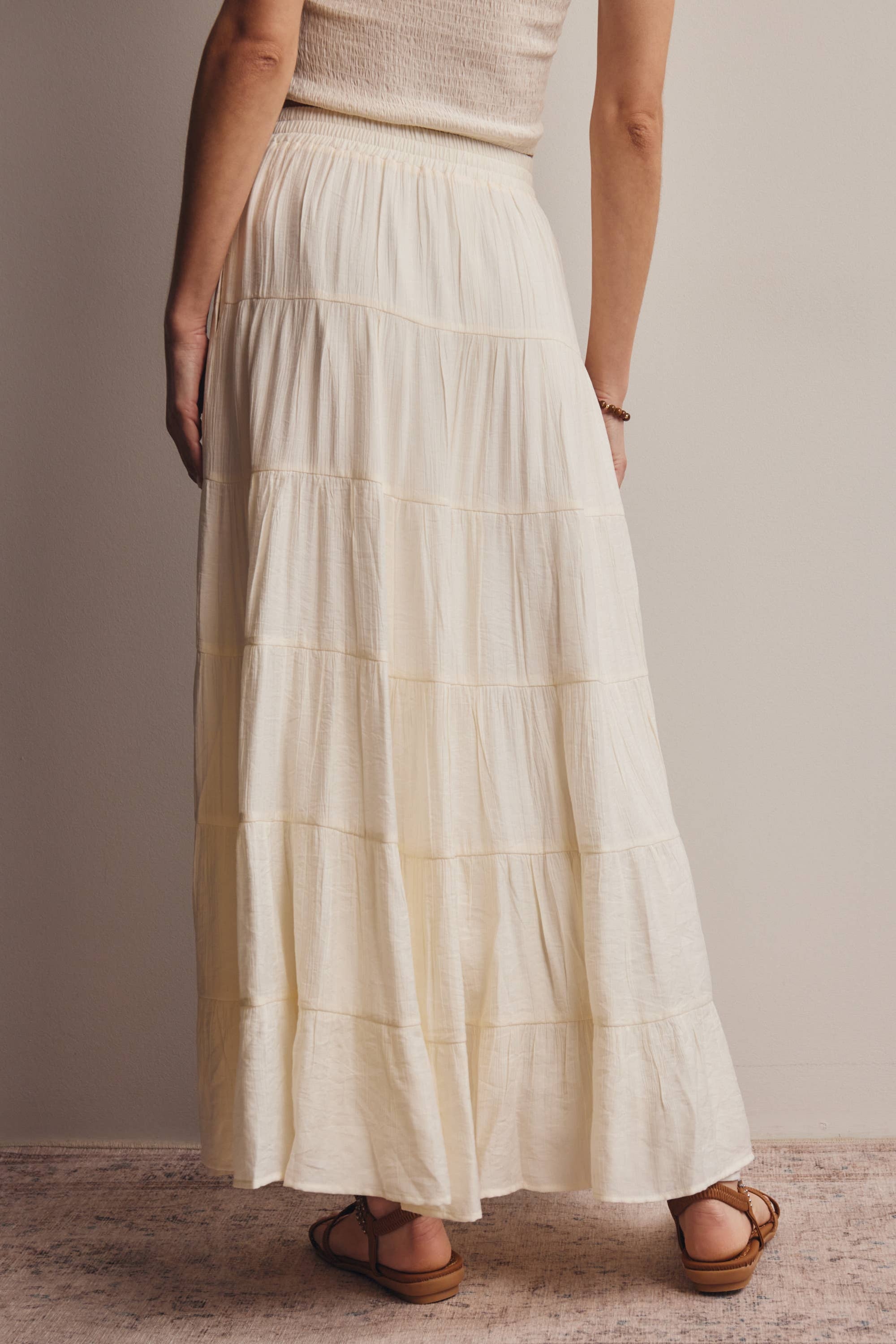 Alana Tiered Maxi Skirt
