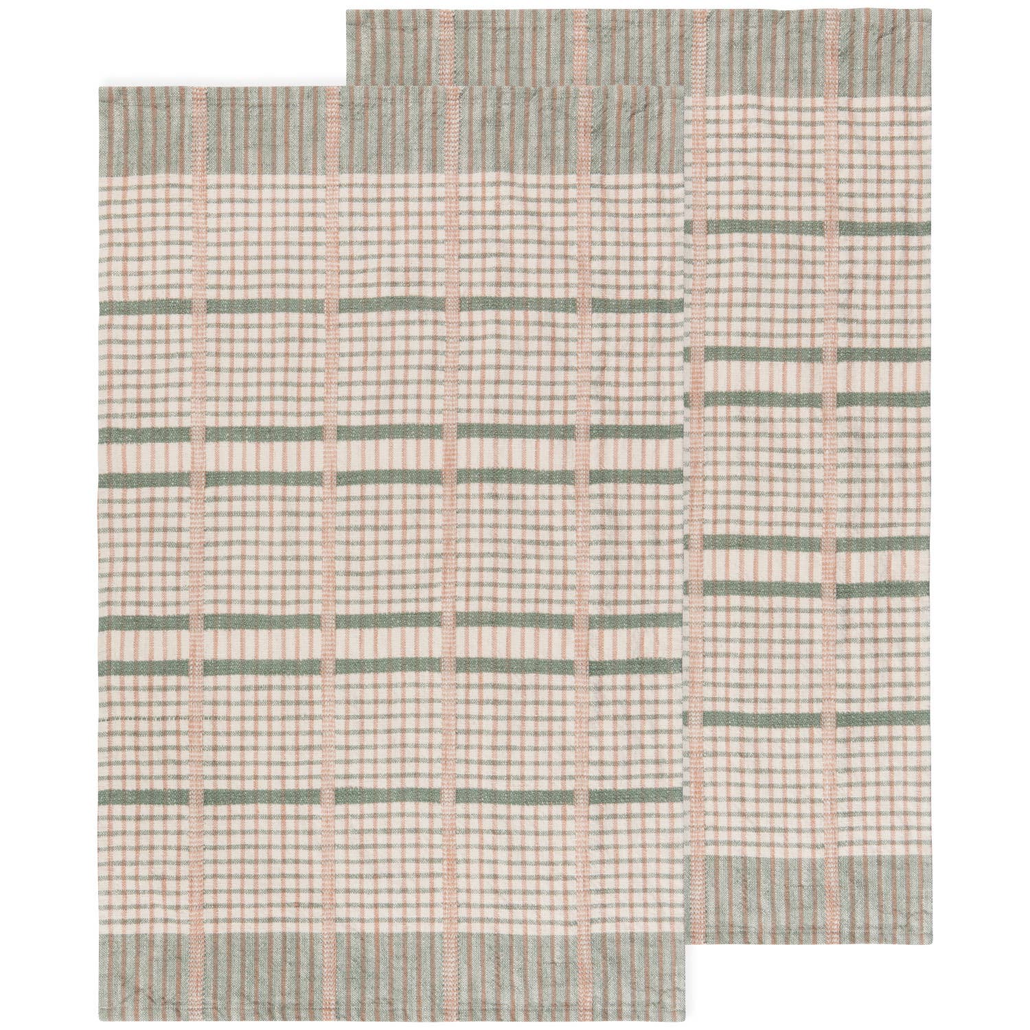 Willow Finley Check Dishtowels Set of 2 - Cloth + Cabin