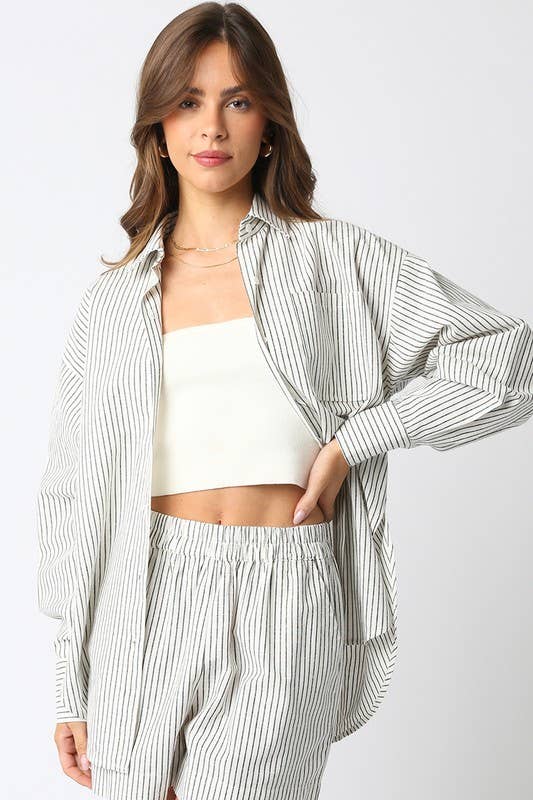 Aria Stripe Shirt