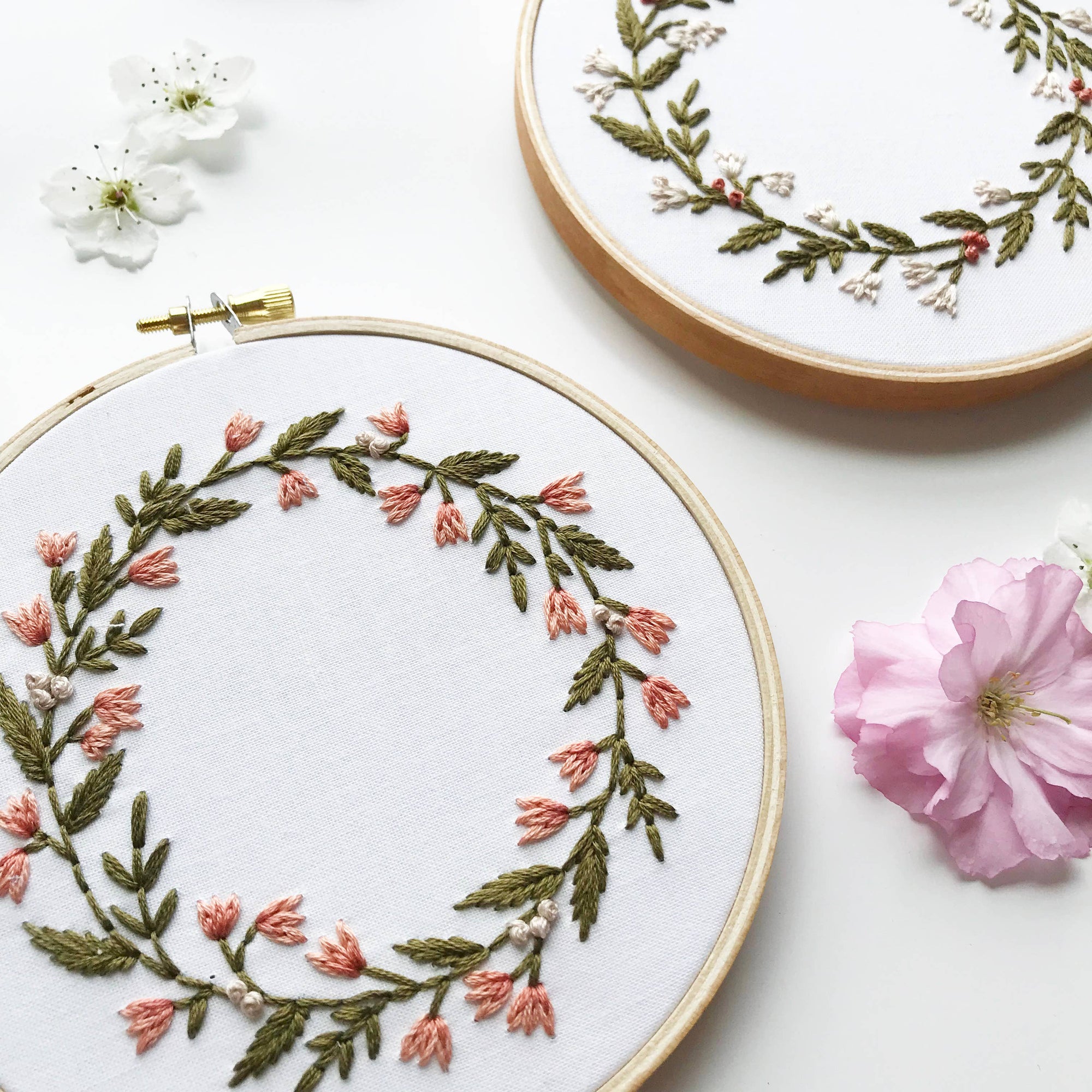Lily of the Valley Embroidery Kit