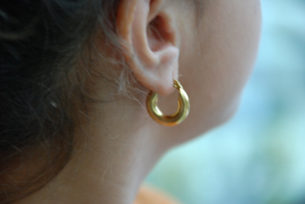 Tallulah Hoop Earrings - Cloth + Cabin