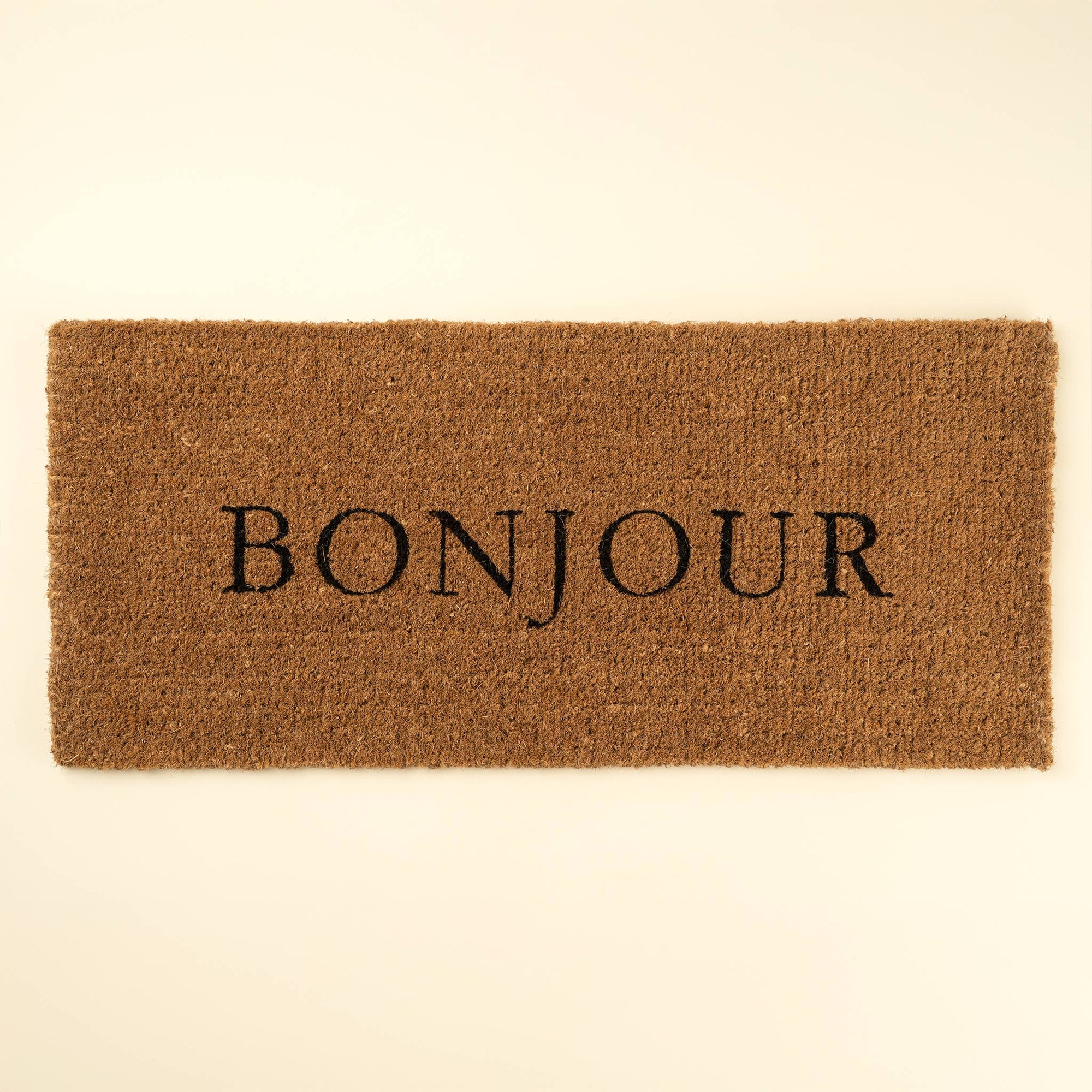 Bonjour Coir Doormat - Cloth + Cabin