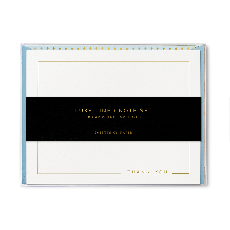 Thank You Luxe Lined Note Set